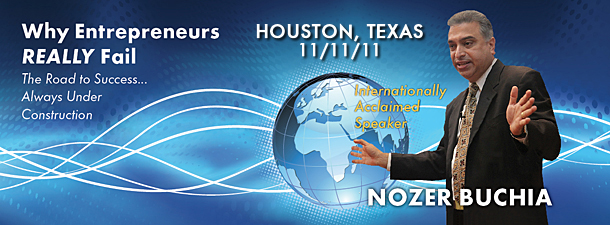 Nozer Buchia - Book Launch - Houston, Texas 11/11/11